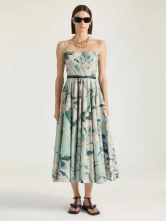 Boudoir Bicolor Thongs in Nappa Leather