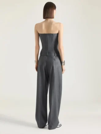 Bullet Bustier Tailored All-In-One in Wool