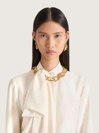 Chain Link Necklace in Metal