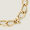 Chain Link Necklace in Metal