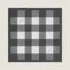 Checked Square in Silk Georgette