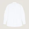 Cocoon Shirt in Poplin with Givenchy Embroidery
