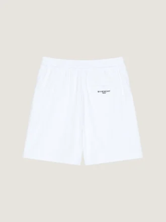 Couture Seam Bermuda Shorts in Fleece