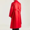 Couture Seam Coat in Satin
