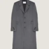 Couture Seam Coat in Wool and Cashmere