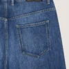 Couture Seam Dark Blue Jeans