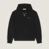 Couture Seam Hoodie in Fleece Embroidered Givenchy Paris