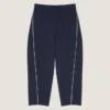 Couture Seam Joggers in Wool with Piping Detail