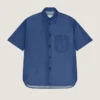 Couture Seam Shirt in Indigo Blue Denim Givenchy Stamp