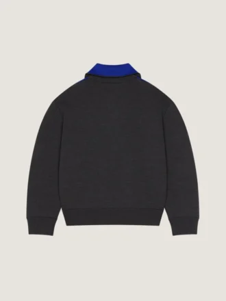 Couture Seam Sweater in Wool with Givenchy Paris Jacquard