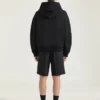 Couture Seam Zipped Hoodie in Scuba