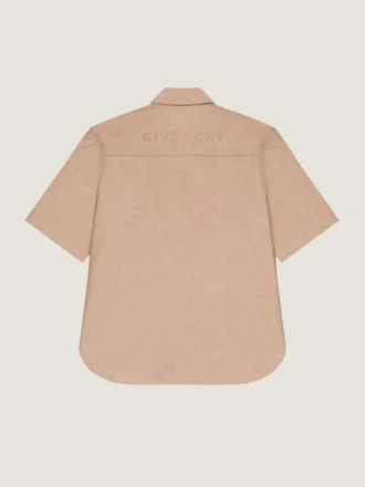 Couture Seam Zipped Shirt