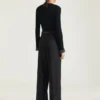 Double Pleat Pants in Wool and Mohair
