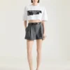 Double Pleat Shorts in Wool