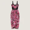 Dress in Floral Jacquard