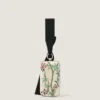 Evening Clutch with Floral Embroideries and Bow