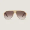 Givenchy Bold Sunglasses in Metal