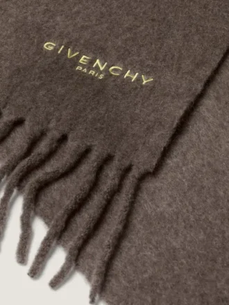 Givenchy Paris Large Scarf in Alpaca Wool