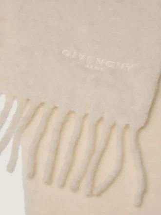 Givenchy Paris Large Scarf in Alpaca Wool