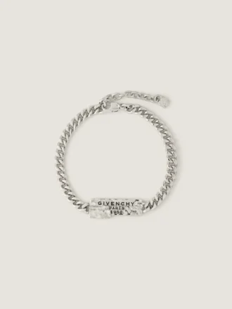 Givenchy Tape Bracelet in Metal and Enamel