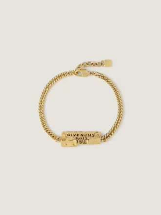 Givenchy Tape Bracelet in Metal and Enamel