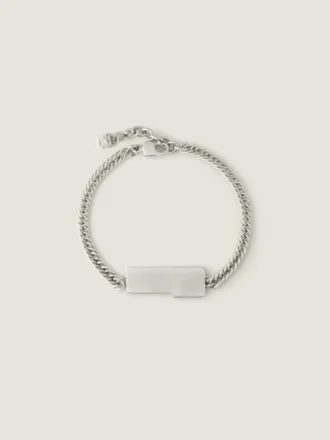Givenchy Tape Bracelet in Metal and Enamel