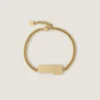 Givenchy Tape Bracelet in Metal and Enamel