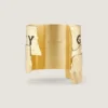 Givenchy Tape Cuff in Metal and Enamel