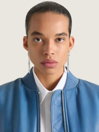 Givenchy Tape Earrings in Metal and Enamel