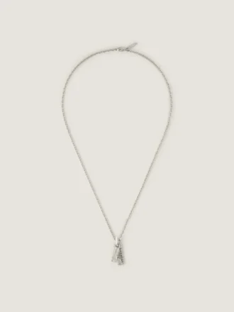 Givenchy Tape Necklace in Metal and Enamel