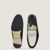 Label Loafers in Leather and Canvas