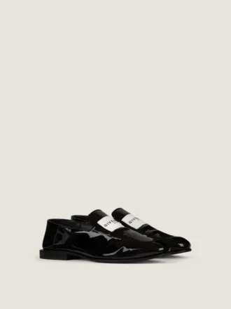 Label Loafers in Patent Leather