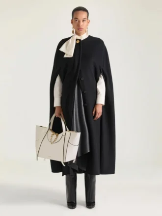 Large the Snatch Bag in Grained Leather