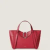 Medium the Snatch Bag in Grained Leather