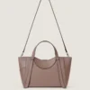 Medium the Snatch Bag in Grained Leather