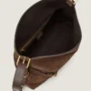 Medium Voyou Bag in Suede