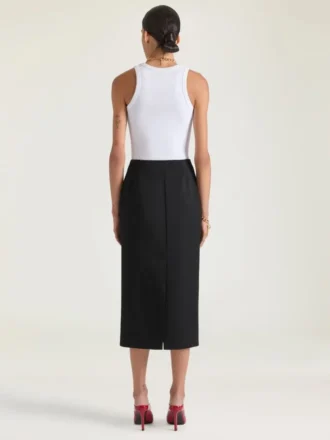 Slim Fit Tank Top in Cotton with Givenchy Paris Print