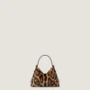 Nano Voyou Bag in Pony Effect Leather with Leopard Pattern