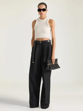 Pinch Soft Clutch in Nappa Leather