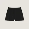 Pleated Shorts in Wool