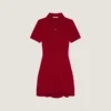 Polo Dress in Wool and Cashmere