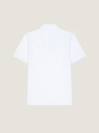 Polo in Cotton and Silk with Givenchy Paris Jacquard