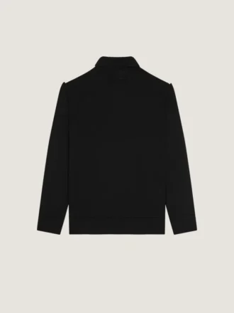 Polo in Wool with Gros Grain Details