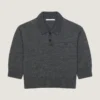 Polo Top in Wool