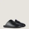 Puffy Mules in Nappa Leather