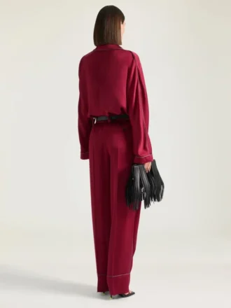 Pyjama Shirt in Silk