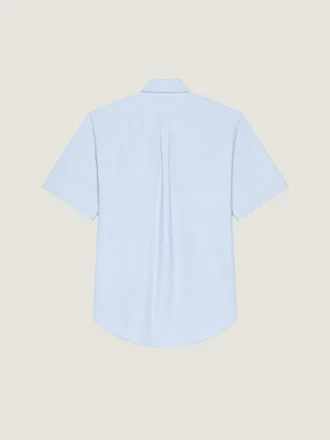 Shirt in Cotton Oxford with Givenchy Paris Jacquard