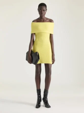 Sliced Square Ankle Boots in Shiny Leather