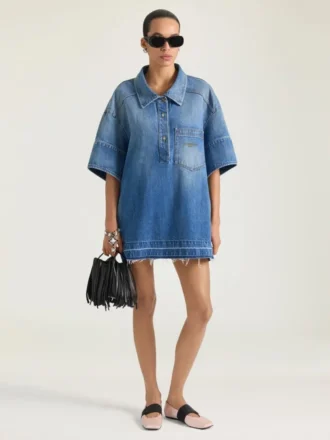 Sliced Square Ballerinas in Satin