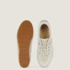 Slim Sneakers in Painted Mesh and Suede